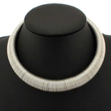 Punk Metal Thick Torques Choker Necklace Women Statement