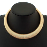Punk Metal Thick Torques Choker Necklace Women Statement