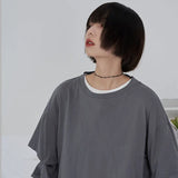 Punk Stainless Steel Cross Choker Necklace for Women Girls