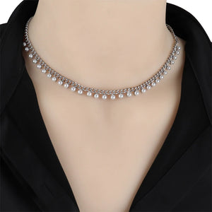 Geometric Punk Stainless Steel Necklace for Women