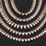 Geometric Punk Stainless Steel Necklace for Women