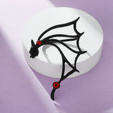Punk Flying Dragon Frog Clip-On Ear Cuff Gothic Jewelry