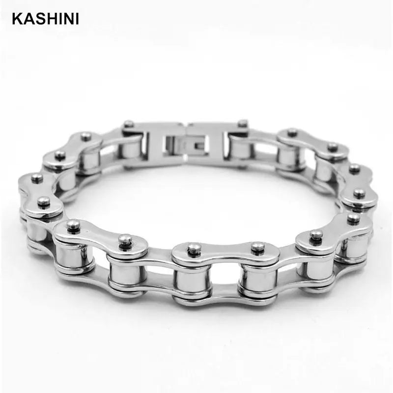 Punk Biker Bracelet Stainless Steel Men's Jewelry