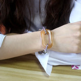 Punk Style Chain Link Bracelets for Women