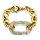 Punk Style Chain Link Bracelets for Women