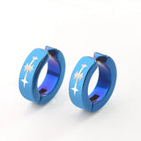 Punk Style Dragon Snake Earrings Ear Cuffs Anime Earrings Man One Ear Earring