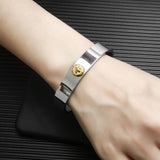 Punk Style Eagle Bracelet Stainless Steel Jewelry Men's Gift