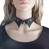 Punk Style Gothic Leather Collar Rivets Choker