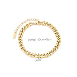 Retro Mesh Belt Bracelet 18K Plated Stainless Steel Bangle