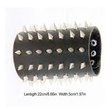 Punk Style Rivet Bracelet Leather Bangle Party Dancing Camping Hiking Jewelry