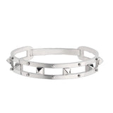 Punk Style Rivets Stainless Steel Bracelet Bangle