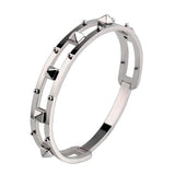 Punk Style Rivets Stainless Steel Bracelet Bangle