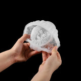 Punk Style Skull Ashtray Craft Mold for DIY Making