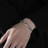 Thick Chain Mountaineering Buckle Bracelet Nightclub Personality