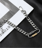 Thick Chain Mountaineering Buckle Bracelet Nightclub Personality
