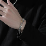Thick Chain Mountaineering Buckle Bracelet Nightclub Personality