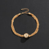 Punk Thick Chains Ball Pendant Necklace Hip Hop Choker Jewelry