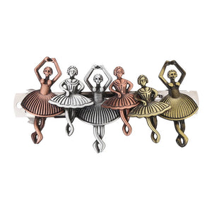 Punk Vintage Hair Jewelry Numeral Elephant Hair Clip