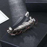 Punk Vintage Hair Jewelry Numeral Elephant Hair Clip