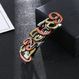 Punk Vintage Hair Jewelry Numeral Elephant Hair Clip