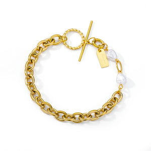 Punk Vintage Link Chain Bracelet Bangles For Women Men Gothic Jewelry