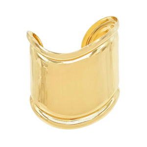 Punk Women Open Bracelets Golden Club Party Alloy Statement Armlets Charms