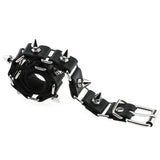 Punk Rivet Spike Leather Collar Sexy Choker Necklace