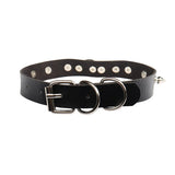 Punk Rock Harajuku Love Lock Pendant Leather Collar Rivet Necklace