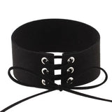 Punk Velvet Bondage Choker Necklace