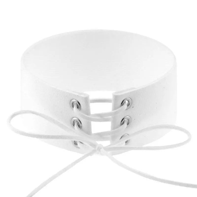Punk Velvet Bondage Choker Necklace