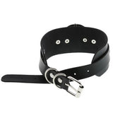 Punk Star Leather Necklace Collar for Women