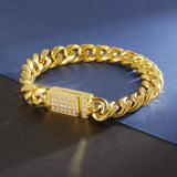Punk Titanium Steel Chain Men's Bracelet