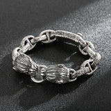 Punk Boar Bracelet Titanium Steel Men's Jewelry