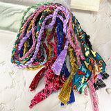 Punki Rope Print Bandana Necklace Beach Cloth Pendant Jewelry
