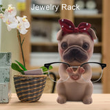 Puppy Dog Glasses Holder Stand Eyeglass Retainers Sunglasses Display