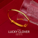 18k Yellow Lucky Bracelet for Women