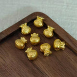 24K Yellow Pendant Money Bag Bead 1PCS 0.13-0.17g Lucky Transfer Bead