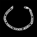 925 Silver Bracelet for Men 6mm Chain