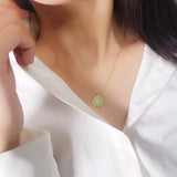 925 Silver Compass Pendant Necklace Fine Jewelry