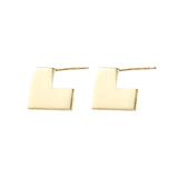925 Silver European American Stud Earrings Fine Jewelry