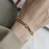 925 Silver Link Chain Bracelet Fine Jewelry