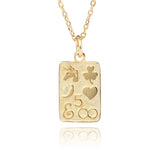 925 Silver Square Pendant Necklace Fine Jewelry
