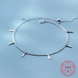 925 Silver Charms Anklets Bracelet Jewelry