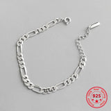 925 Silver Chains Bracelets for Women Fine Jewelry