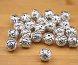 925 Sterling Silver Pixiu Pattern Charm Bead for DIY Bracelet/Necklace