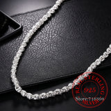 925 Sterling Silver 5mm Chain Necklace for Men