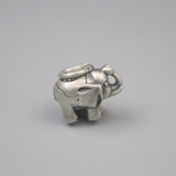 925 Sterling Silver Bless Lucky Elephant Pendant