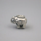 925 Sterling Silver Bless Lucky Elephant Pendant