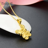 925 Sterling Silver Pendant Necklaces Women Anniversary Party Jewelry