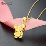 925 Sterling Silver Pendant Necklaces Women Anniversary Party Jewelry